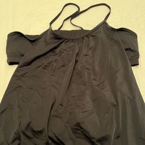 Joe Fresh black tankini top